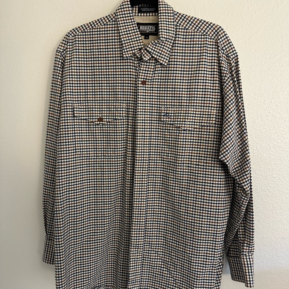 Pendleton Men's Checkered Shirt - Black and White